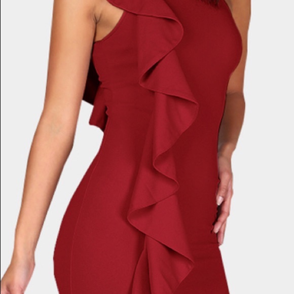 FLOUNCY MINI DRESS - Picture 5 of 8